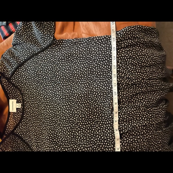 Frank and Oak ditsy floral b&w babydoll dress - Picture 6 of 6